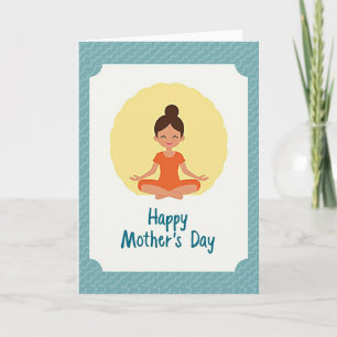 Cartão de Arte do Dia das Mães Pacífico