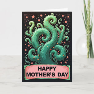 Cartão de Arte do Dia das Mães Radiante