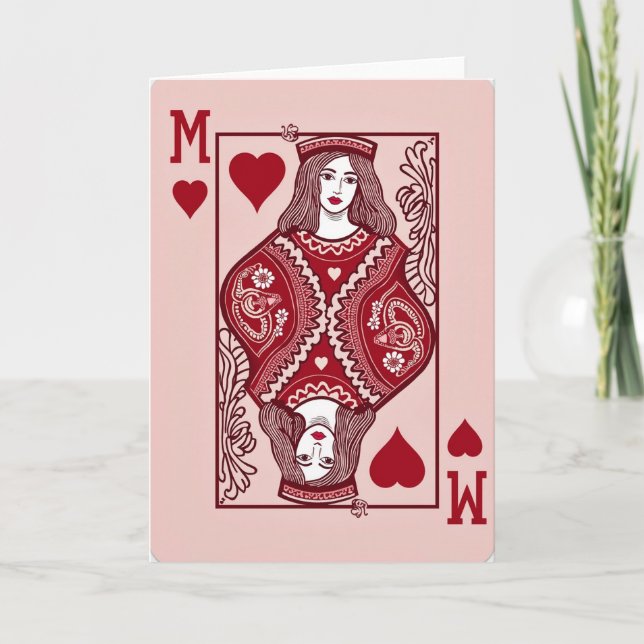Cartão de Arte do Dia das Mães Real (Frente)