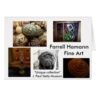 Cartão de arte fina