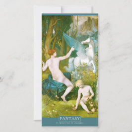 Cartão de Arte Fino Puvis de Chavannes Fantasy CC0