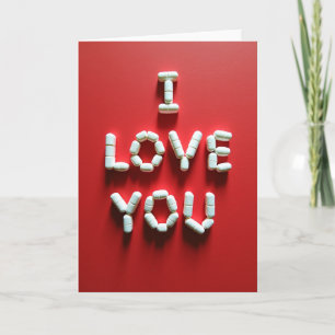 Cartão de Arte Moderna Pílulas de Amor