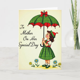 Cartão de Arte para o Dia Especial da Mãe
