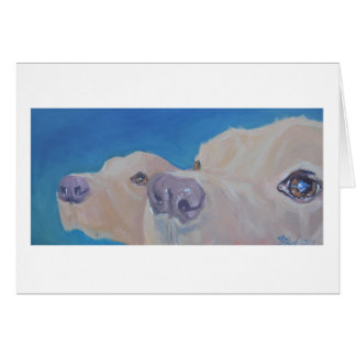 Cartão de Arte para Retriever do Labrador