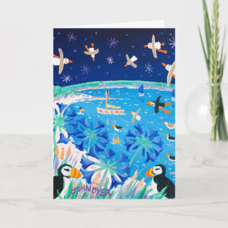 Cartão de Arte: Scilly Puffins