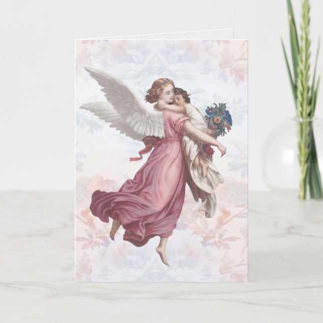 Cartão de Artes Gráficas do Anjo Guardião (Frente)