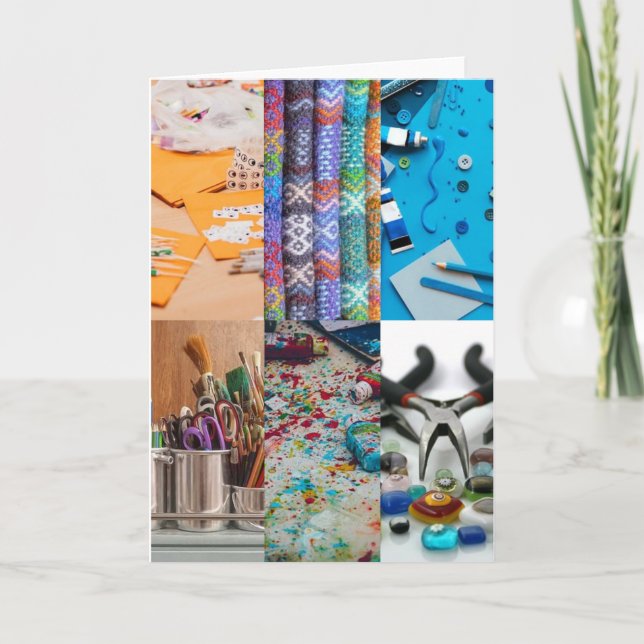 Cartão de artesanato (Frente)