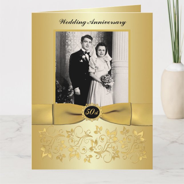 Cartão de Assinatura de Foto de Convidado de Anive (Frente)