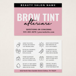 Cartão de Aterrissagem De Cãibra Vermelha Rosa Mod