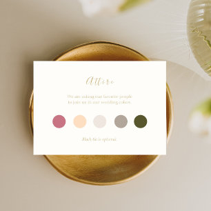 Cartão de Atraente para Pastéis Elegantes e Chic