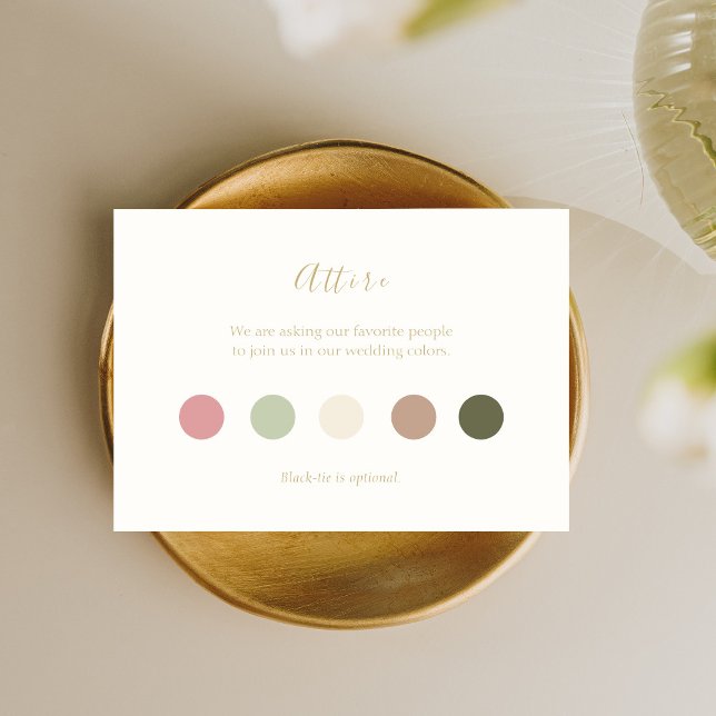 Cartão de Atraente para Pastéis Elegantes e Chic (Criador carregado)