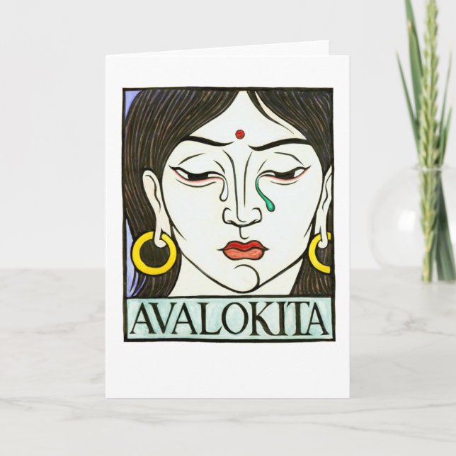 Cartão de Avalokita (Frente)
