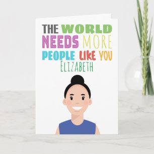 Cartão de Avatar Personalizado