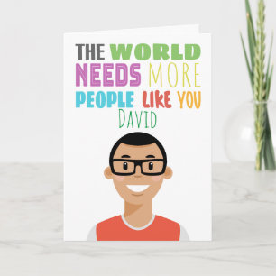 Cartão de Avatar Personalizado