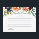Cartão de Aviso de Casamento Floral Multicolor Ele<br><div class="desc">Este cartão multicolor elegante de casamento floral é perfeito para um casamento moderno. A design apresenta buquês perfeitamente desenhados à mão de rosa, pincelado, amarelo, burgundy, vermelho, indigo e folhagem verde, inspirando beleza natural. Estas cartas são perfeitas para um casamento, chá de panela, chá de fraldas, festa de formatura e...</div>