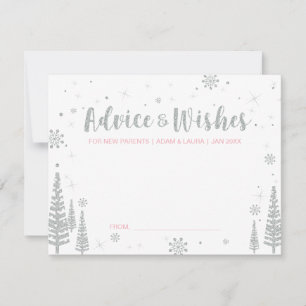 Cartão de Aviso de Chá de fraldas Rosa para a mãe,