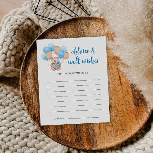 Cartão de Aviso do Urso de Teddy