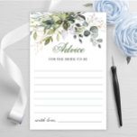 Cartão de Aviso Eucalyptus Greenery para Aquarelas<br><div class="desc">Cartão de Aviso Eucalyptus Greenery de Cores Aquáticas. Personalize com a noiva para ser o nome e a data do chá. Para mais personalização,  clique no link "personalizar mais". Se precisar de ajuda,  entre em contato comigo,  por favor.</div>