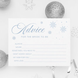 Cartão de Aviso para Chá de panela de Inverno da N