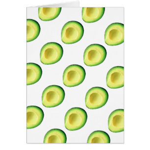 Cartão de Avocados para Aniversário, envelopes bra