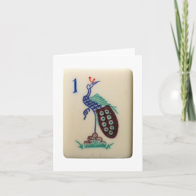 Cartão de azulejo Pavock (Frente)