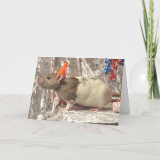 Cartão de B-dia do rato