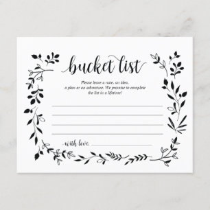 Cartão de balde Russo de Casamento, Cartão de Av