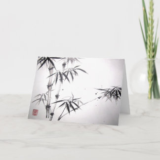 Cartão de bambu