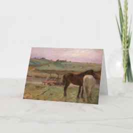 Cartão de Banda Horses