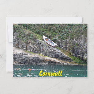 Cartão de barco Cornwall