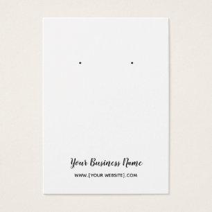 Cartão de Barulho Personalizado de Script Elegant