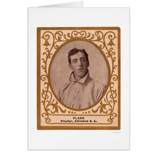Cartão de basebol 1909 da prancha de Eddie