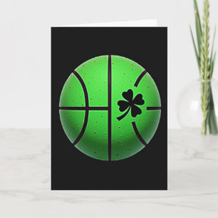 Cartão de Basquete Lucky Green