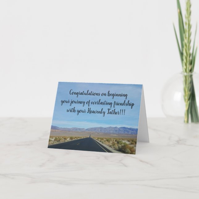 Cartão de Batismo (Frente)