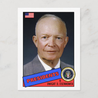 Cartão de beisebol de Dwight D. Eisenhower