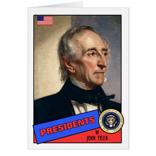 Cartão de beisebol de John Tyler (Frente)