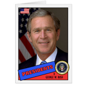 Cartão de Beisebol George W. Bush