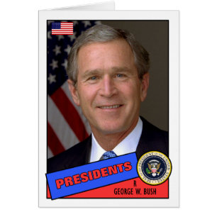 Cartão de Beisebol George W. Bush