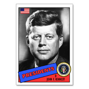 Cartão de Beisebol John F. Kennedy