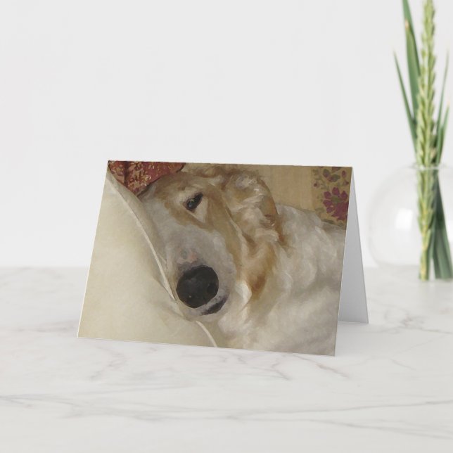 Cartão de Bela Dormindo (Frente)