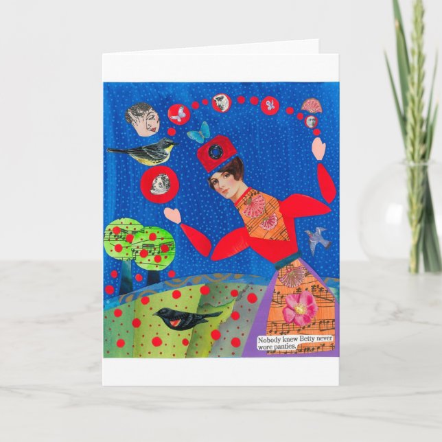 Cartão de Betty (Frente)