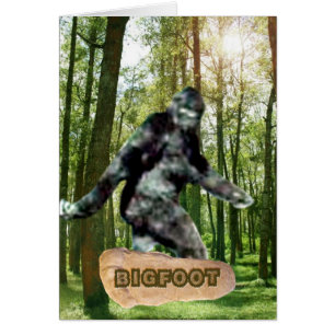 Cartão de Bigfoot