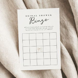 Cartão de Bingo de Presente para Chá de panela Mín