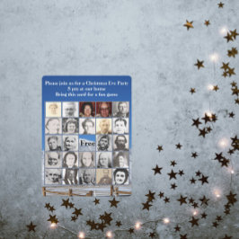 Cartão de Bingo Familiar Com Foto De Montanha Cobe