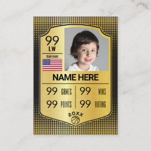 Cartão de Blindagem de Baseball Stats