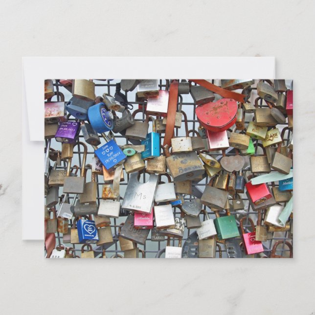 Cartão de bloqueio de amor (Frente)