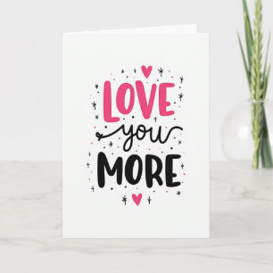 Cartão de Boas Festas Amor Você Mais