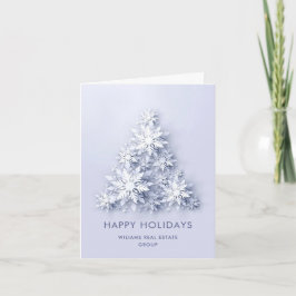 Cartão de Boas Festas Corporativo Moderno de Natal