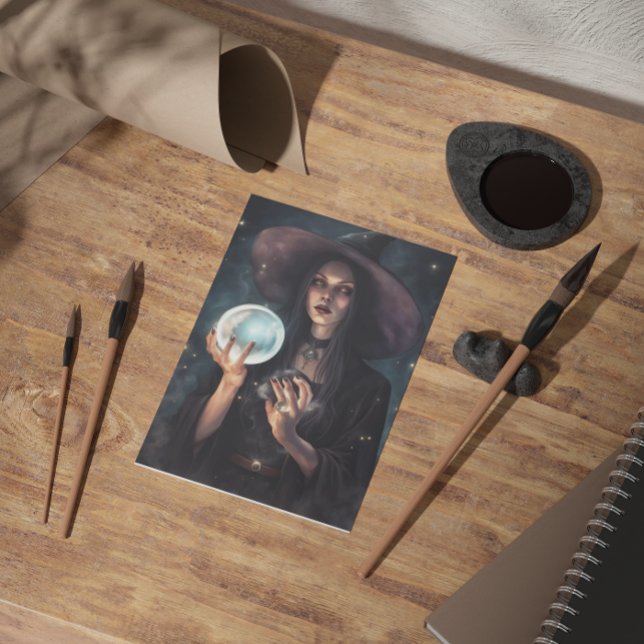 Cartão de Boas Festas da Bruxa Hilde (Criador carregado)