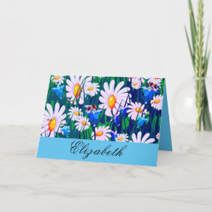 Cartão de Boas Festas da Primavera Personalizado,